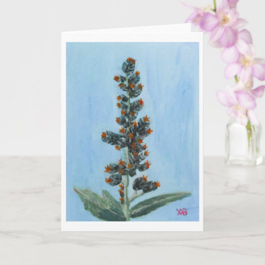 Castor Bean Plant カード (蘭)