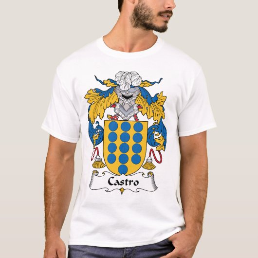 Castroの家紋 Tシャツ (正面)
