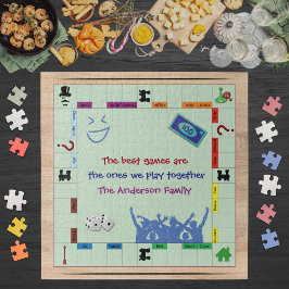 Casual and Fun Family Board Game Jigsaw Puzzle ジグソーパズル