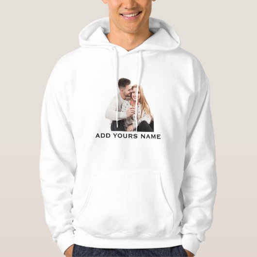 Casual Hoodies for Men & Women | template hoodies パーカ (正面)