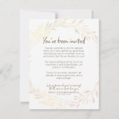 Casual Thanksgiving Invitation - Make it your own 招待状 (裏面)