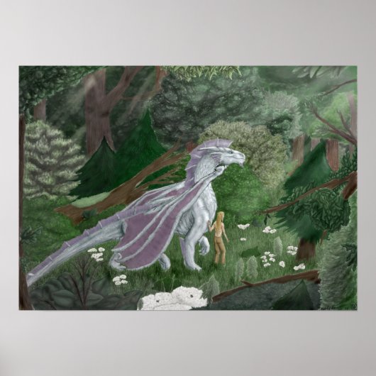 CasualStrollElf&Dragon Poster ポスター (正面)