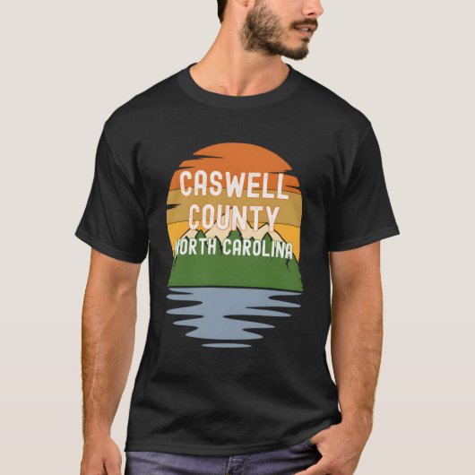 Caswell County North Carolinaから Tシャツ (正面)