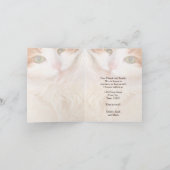 Catおもしろいかわいい新しいアドレス 案内状 (内部)