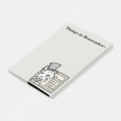 CATおもしろいグラフィックPOST-ITメモ帳 ポストイット (アングル)