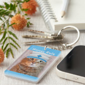 Catおもしろいナース規則 キーホルダー (正面右)