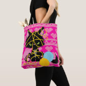 Catおもしろい編み物プロジェクト トートバッグ (クローズアップ)