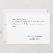 Catおもしろい New Home Movingのお知らせ (裏面)