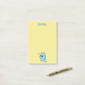 Catおよびデイジーのポストイットに関する注意事項 ポストイット (デスク上)