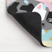 Catおよび:Mouseを使用したマウスパッド マウスパッド (コーナー)
