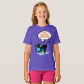 catことわざ・サーバがダウン tシャツ (正面フル)