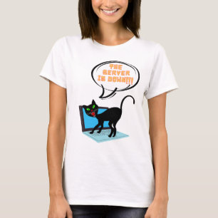 catことわざ・サーバがダウン tシャツ