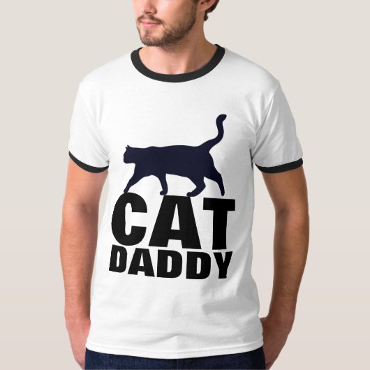 CATのお父さん(パパ)のTシャツ Tシャツ (正面)