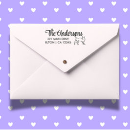 Catのパーソナライズ差出人住所 セルフインキングスタンプ