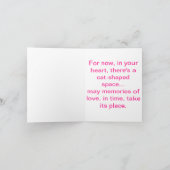 CATの悔やみや弔慰カード カード (内部)