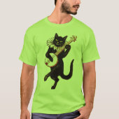 CATの遊BANJO、ヴィンテージTシャツ Tシャツ (正面)