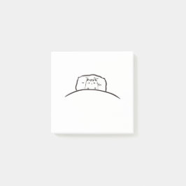 Catはそれをノートを投稿。可愛い猫用ノートパッド ポストイット