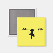 Catは電源コードに依存 マグネット (正面/裏面)