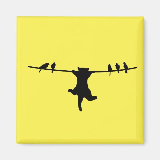 Catは電源コードに依存 マグネット (正面)