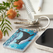 catもしは海XDに常駐 キーホルダー (正面右)