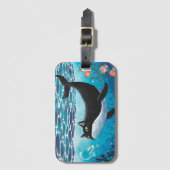 catもしは海XDに常駐 ラゲッジタグ (正面縦)