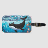 catもしは海XDに常駐 ラゲッジタグ (正面横)