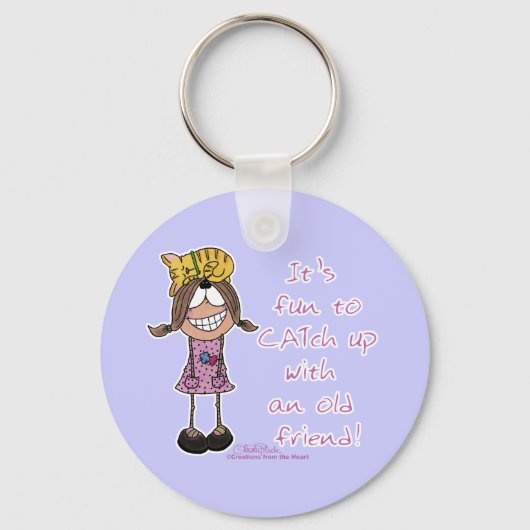 CATアップ キーホルダー (正面)