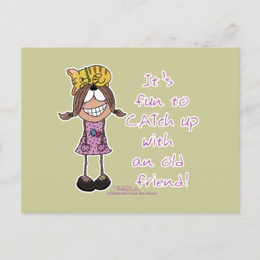 CATアップ ポストカード (正面)