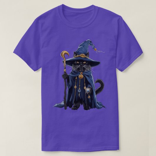 Catウィザード Tシャツ (デザイン正面)