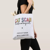 CATカスタムスキャン技術者CT技術ギフト トートバッグ (クローズアップ)