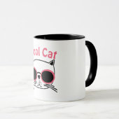 CatカッコいいコンボMag マグカップ (正面右)