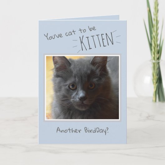 Catカードからのハッピーバースデー カード (正面)