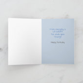 Catカードからのハッピーバースデー カード (内部)