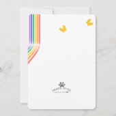 Catカードを紛失してごめんなさい 招待状 (裏面)