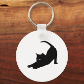 Catキーチェーンのストレッチ キーホルダー (正面)