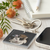 Catキーチェーン キーホルダー (正面右)