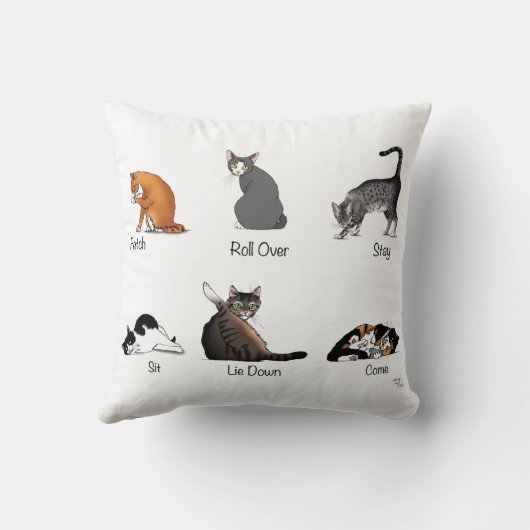 Catコマンド クッション (裏面)