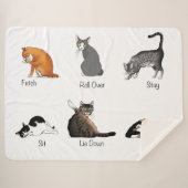 Catコマンド シェルパブランケット (正面(横))