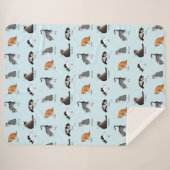 Catコマンド シェルパブランケット (正面(横))