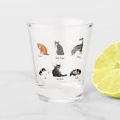 Catコマンド ショットグラス (正面)