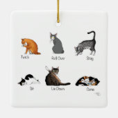 Catコマンド セラミックオーナメント (裏面)