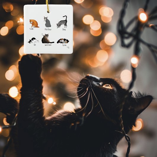 Catコマンド セラミックオーナメント