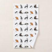 Catコマンド バスタオルセット (ハンドタオル)