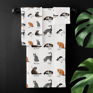 Catコマンド バスタオルセット