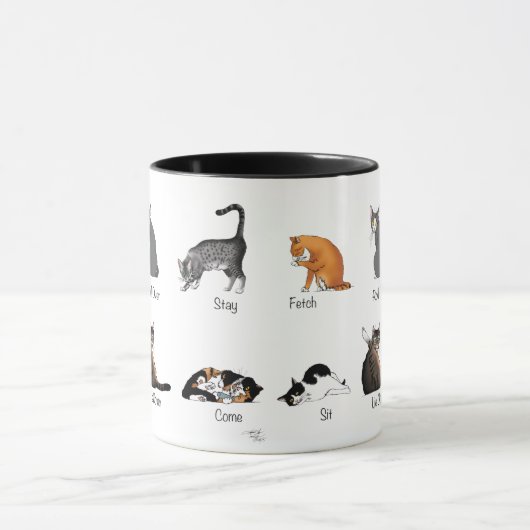 Catコマンド マグカップ (中央)