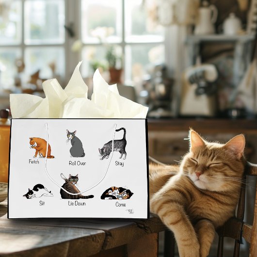 Catコマンド ラージペーパーバッグ