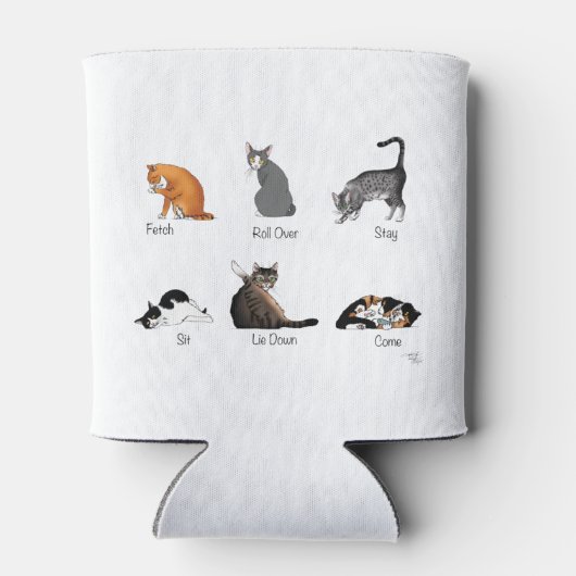 Catコマンド 缶クーラー (裏面)