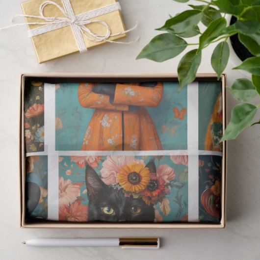 Catコラージュ小さなプロジェクトのジャンクジャーナルの切り離し 薄葉紙 (ギフト)