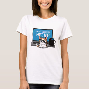 Catコンピュータ Tシャツ