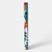 CATサングラスiPhone 13 Proスリムフィットケース、光沢 iPhoneケース (左側面)